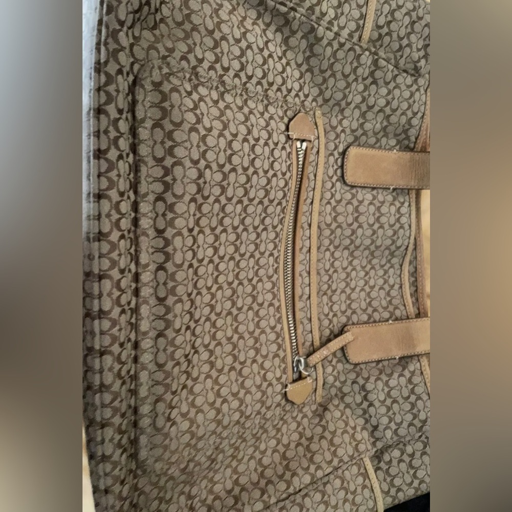Coach large tote/ diaper bag